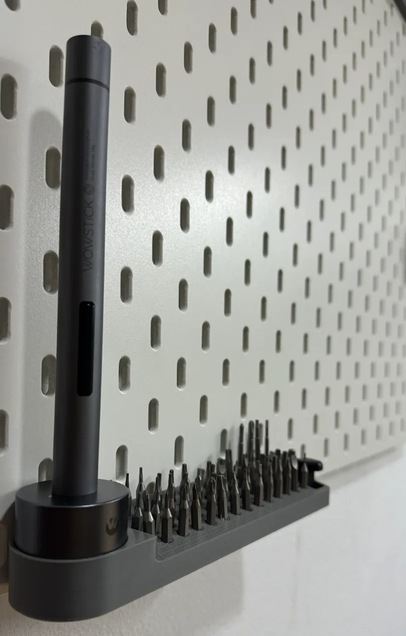 适用宜家SKADIS斯考迪斯 宜家洞洞板配件 小米 Wowstick螺丝刀架