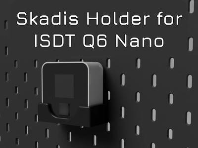 适用宜家SKADIS 宜家洞洞板配件 ISDT Q6 Nano支架