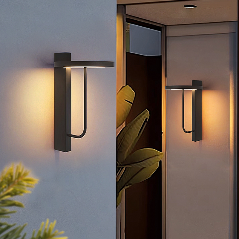 户外防水太阳能壁灯庭院围墙灯