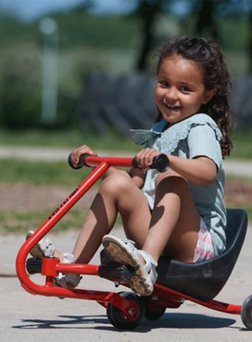 丹麦进口winther 622手摇车儿童车扭扭车早教玩具车学步车滑行车