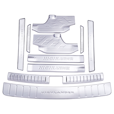 汉兰达不锈钢09-14后备箱门槛条