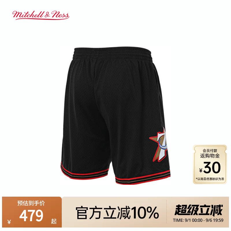 MN76人00-01赛季客场球裤球迷版图片