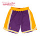 NBA篮球裤 Mitchell&Ness湖人队96 运动短裤 97年AU球员版 复古球裤