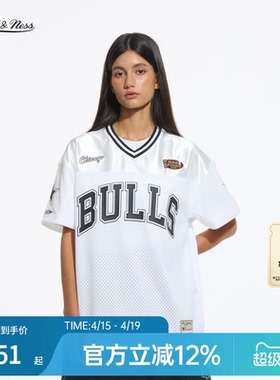 Mitchell&Ness短袖T恤全明星公牛凯尔特人队潮流运动健身服男女MN