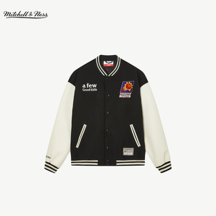 M&N 太阳队 AFGK联名NBA中国赛限定夹克棒球服 马思唯同款