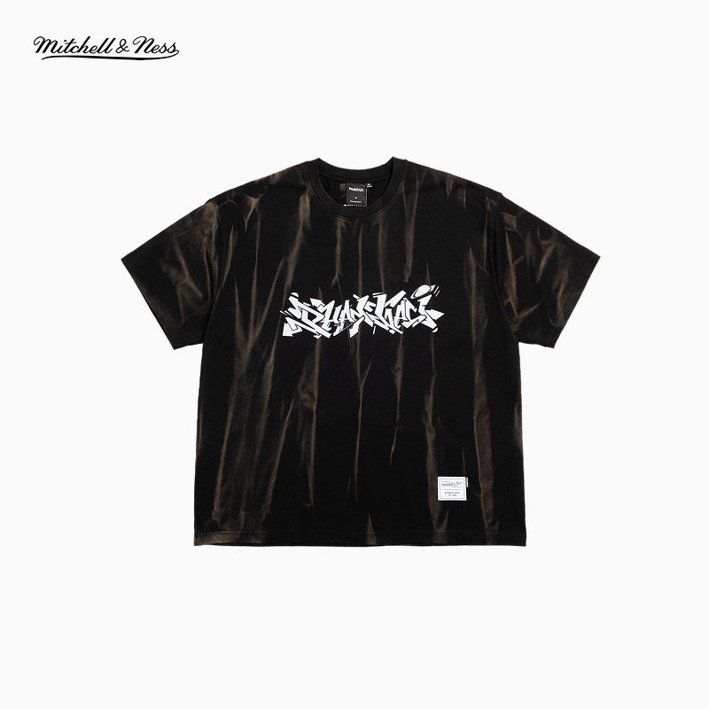 【范特西联名】MN短袖T美式复古潮流烫金圆领渐变晕染内搭打底男,运动服/休闲服装,运动T恤,淘宝优惠券,粉丝福利购,淘宝优惠卷