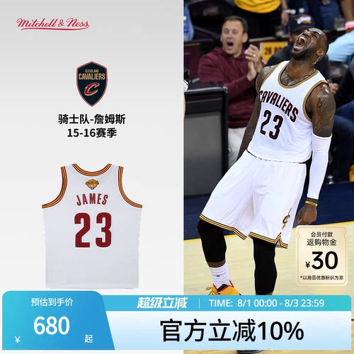 MN骑士队詹姆斯23号球衣球迷版