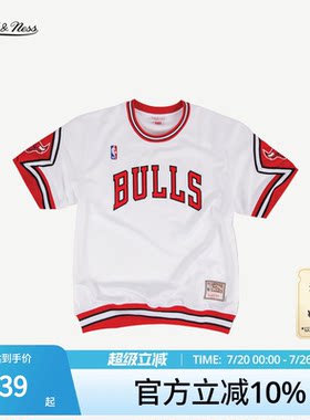 MN公牛队美式圆领AU短袖T恤男
