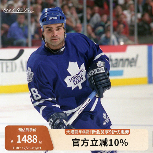 MN枫叶队泰多米同款28号冰球服