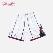 99年主场SW复古球裤 Mitchell&Ness猛龙队98 运动网眼NBA篮球短裤
