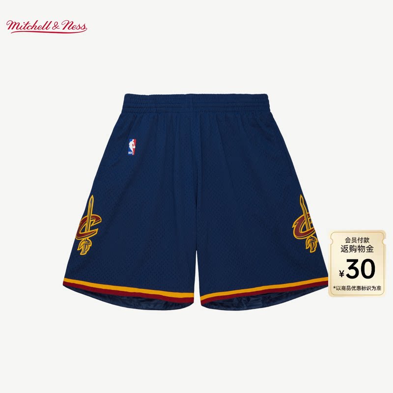 MN骑士队11-12赛季球裤美式复古百搭正品运动短裤SW球迷版男NBA