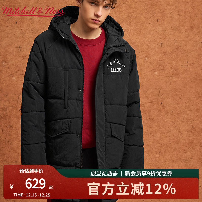 洛杉矶湖人棉服面包服男女