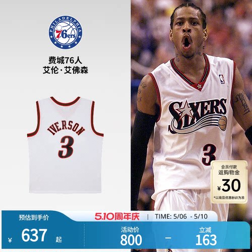 MN艾佛森球衣集合SW球迷版