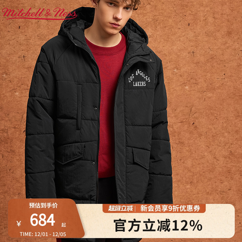 洛杉矶湖人棉服面包服男女