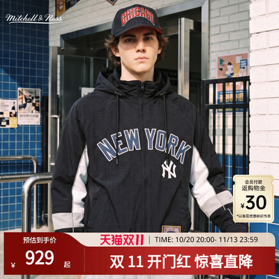 MNxMLB洋基队复古百搭棉服男女