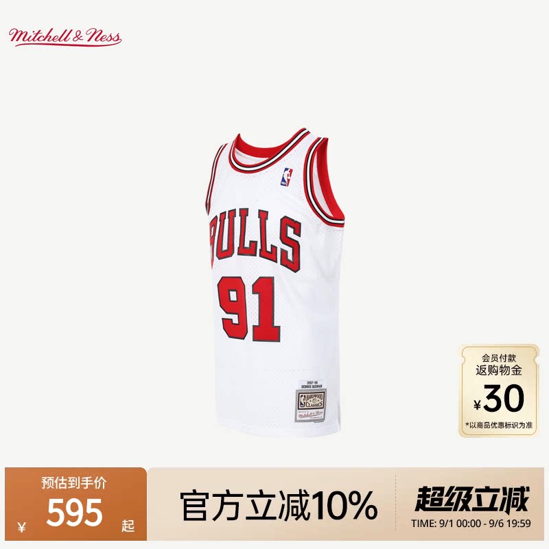 MN罗德曼经典运动球衣集合球迷版图片