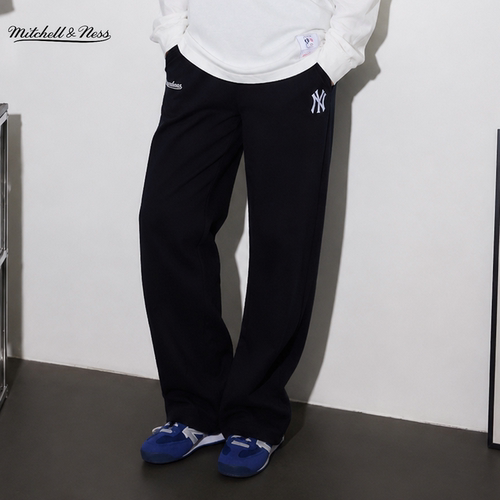 MNxMLB道奇洋基运动直筒裤男女