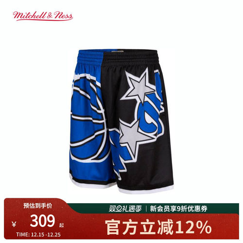 MN魔术队BigFace美式运动短裤男