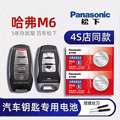 哈弗M6车钥匙电池原装进口