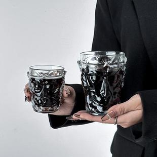 黑神话悟空水杯孙悟空茶杯磨砂紧箍咒大圣杯玻璃杯游戏周边杯子