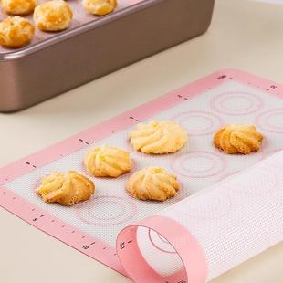 耐高温硅胶烤垫月饼马卡龙高比克5a80s海氏i7烤箱正方28烤盘垫