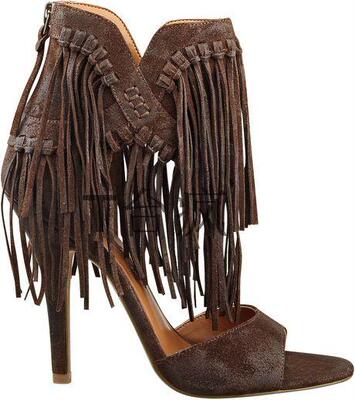 sillarulers流苏小脏鞋舞台鞋