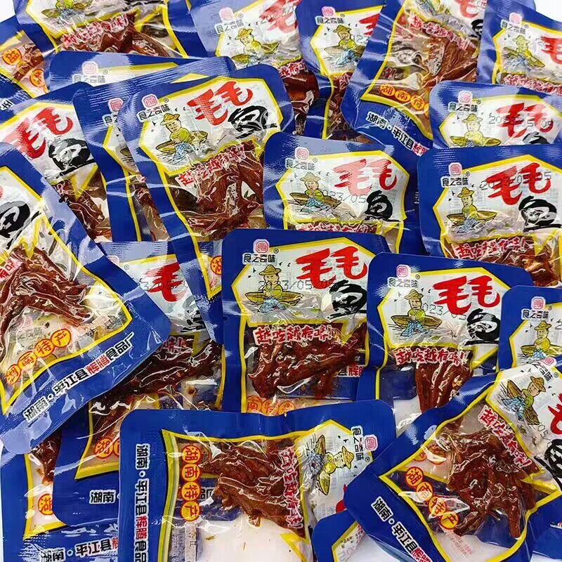 毛毛鱼湖南特产香辣小鱼仔