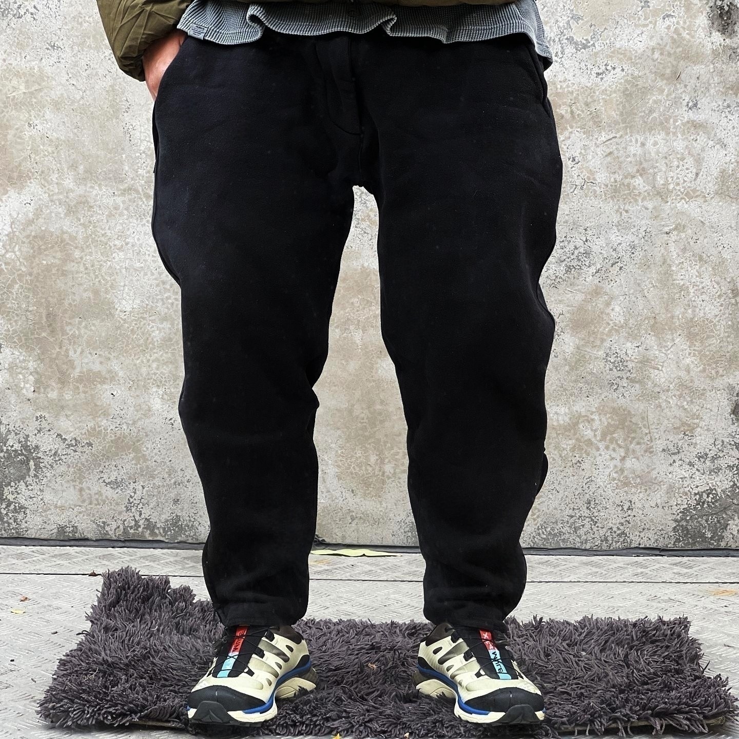 灵魂作品 山本Yamamoto高密重磅加厚针织卫裤跨裆小脚解构拉链潮,男装,卫裤,淘宝优惠券,粉丝福利购,淘宝优惠卷