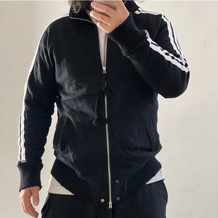 OKAYAMA Y3山本复线Yamamoto款Dirty Fit解构道杠重磅高领卫衣潮