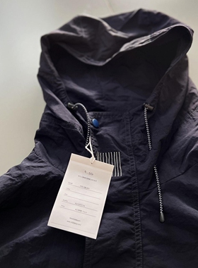 渠道日单SFC NYLONHOODIE 山系连帽户外多袋防水短款外套Oeko-Tex