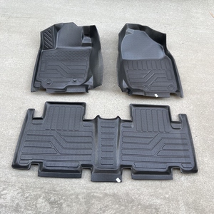 适用老款rav4脚垫09 08 07 06款进口丰田rav4荣放全包围脚垫tpe
