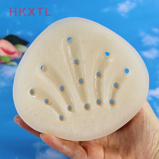 新品升级无膜直通孔透气义乳乳腺术后专用义乳轻质假乳房胸垫假胸