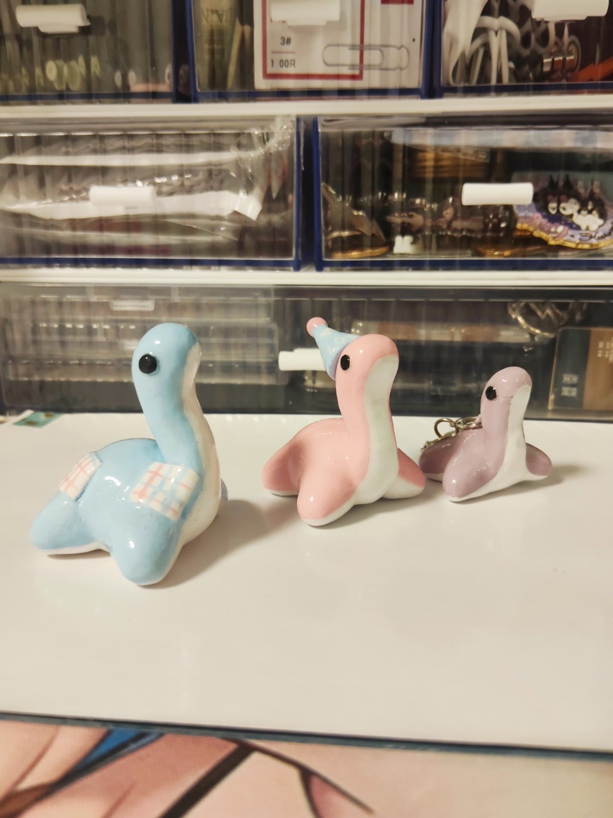 定制apex小水怪石塑粘土摆件