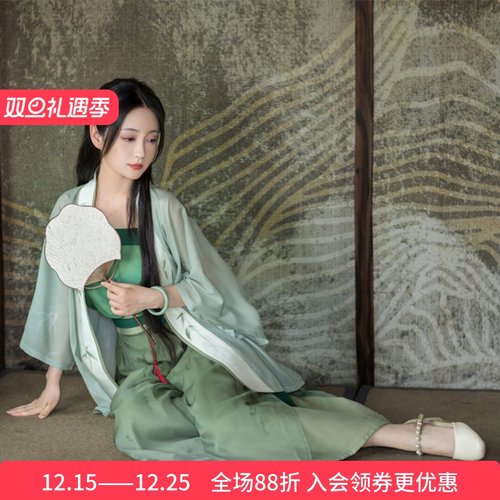 清水溪汉初国风汉元素改良宋裤