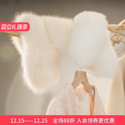 清水溪汉初国风汉服汉元素毛领