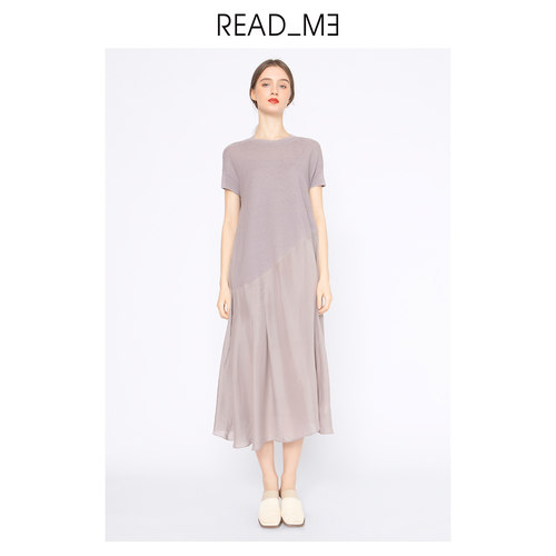 真丝连衣裙亚麻READ_ME茶歇