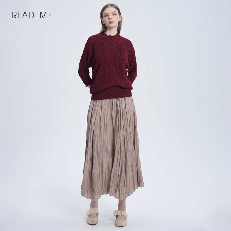 READ_ME简约知性优雅宽松针织衫