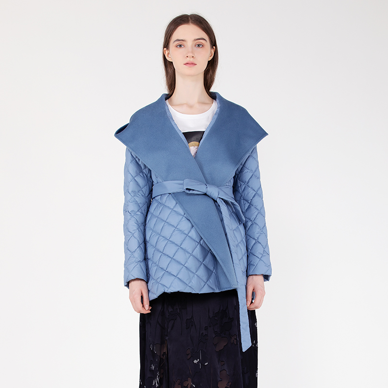 readme简约白鸭绒羽绒服