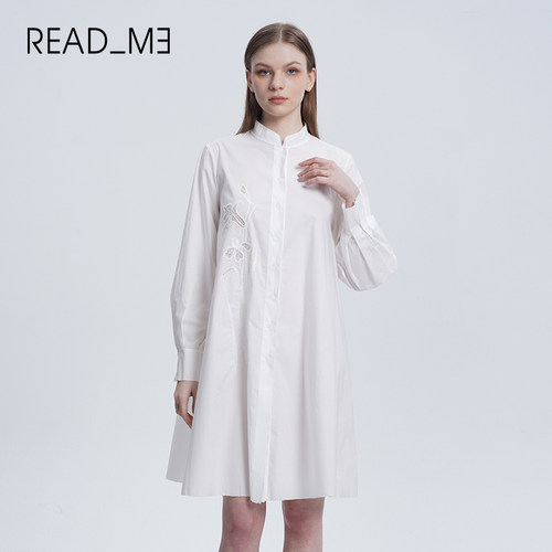 readmeA版棉衬衫连衣裙