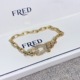 二手闲置Fred斐登玫瑰金马蹄infinie满钻马蹄大号手链