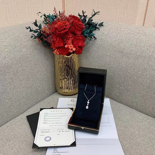 graff格拉夫白金水滴形