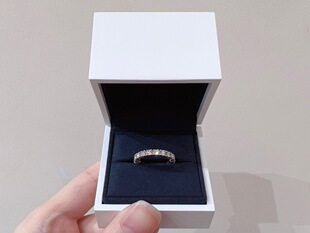 二手99新De Beers戴比尔斯Classic Eternity铂金整圈满钻排钻戒指