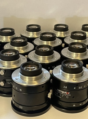 康达标computar工业镜头一英寸1200w像素12mm，V1228-MPY