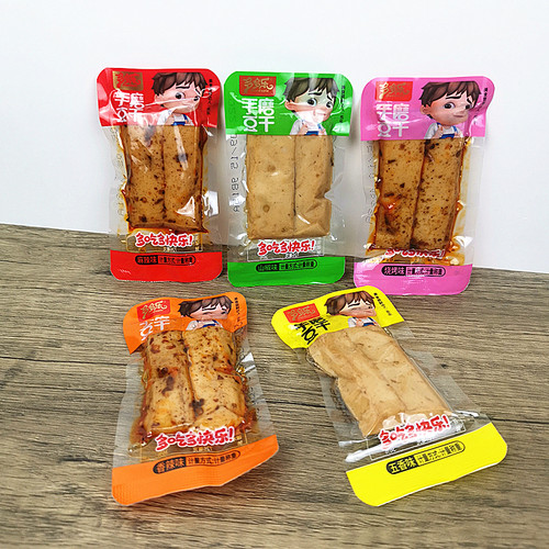 重庆1斤约20袋手磨豆干Q弹嫩滑