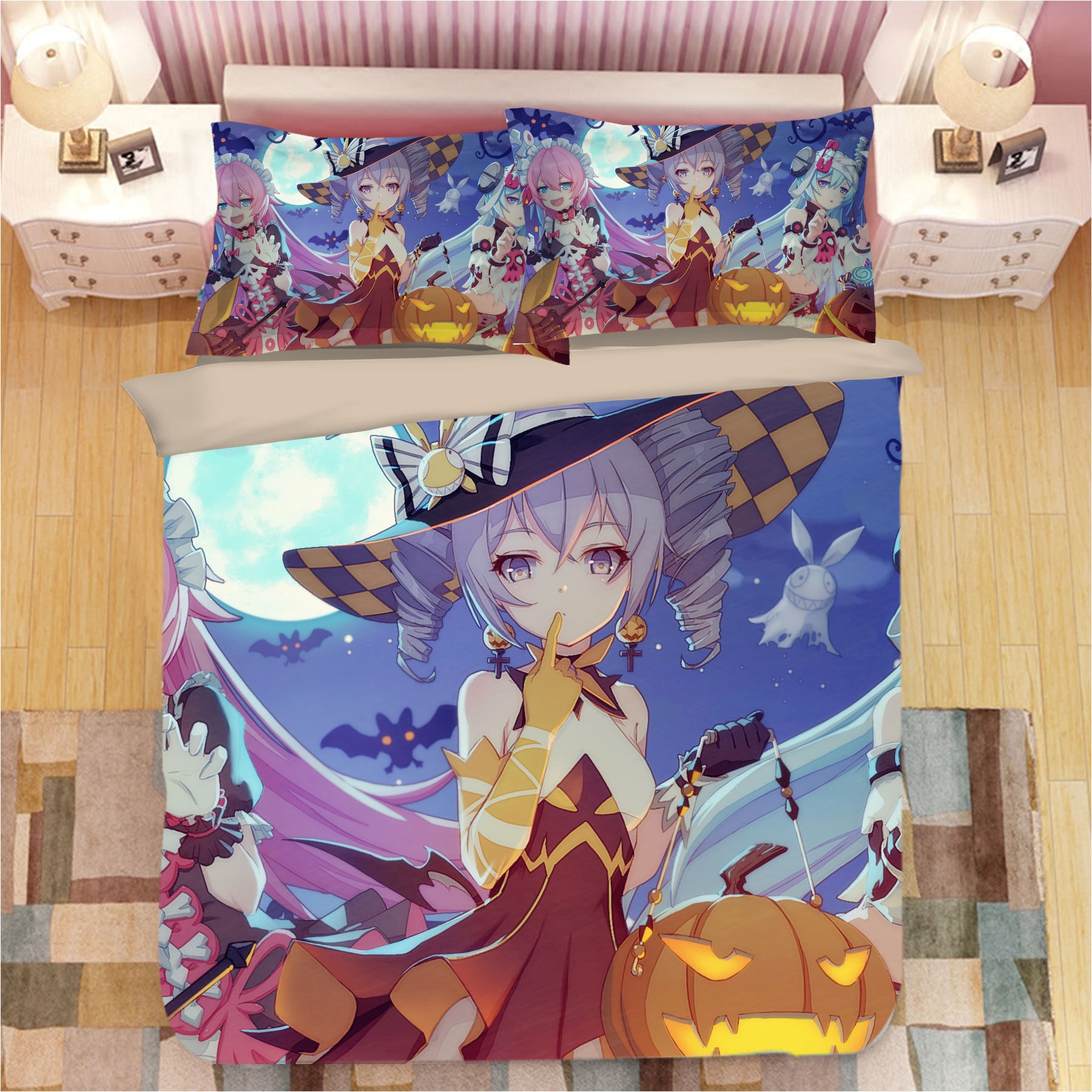 布洛妮亚床单被套三件套