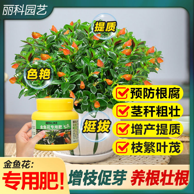 金鱼花专用肥绿植专用颗粒缓释肥