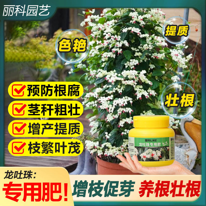 龙吐珠专用肥颗粒缓释肥花肥料