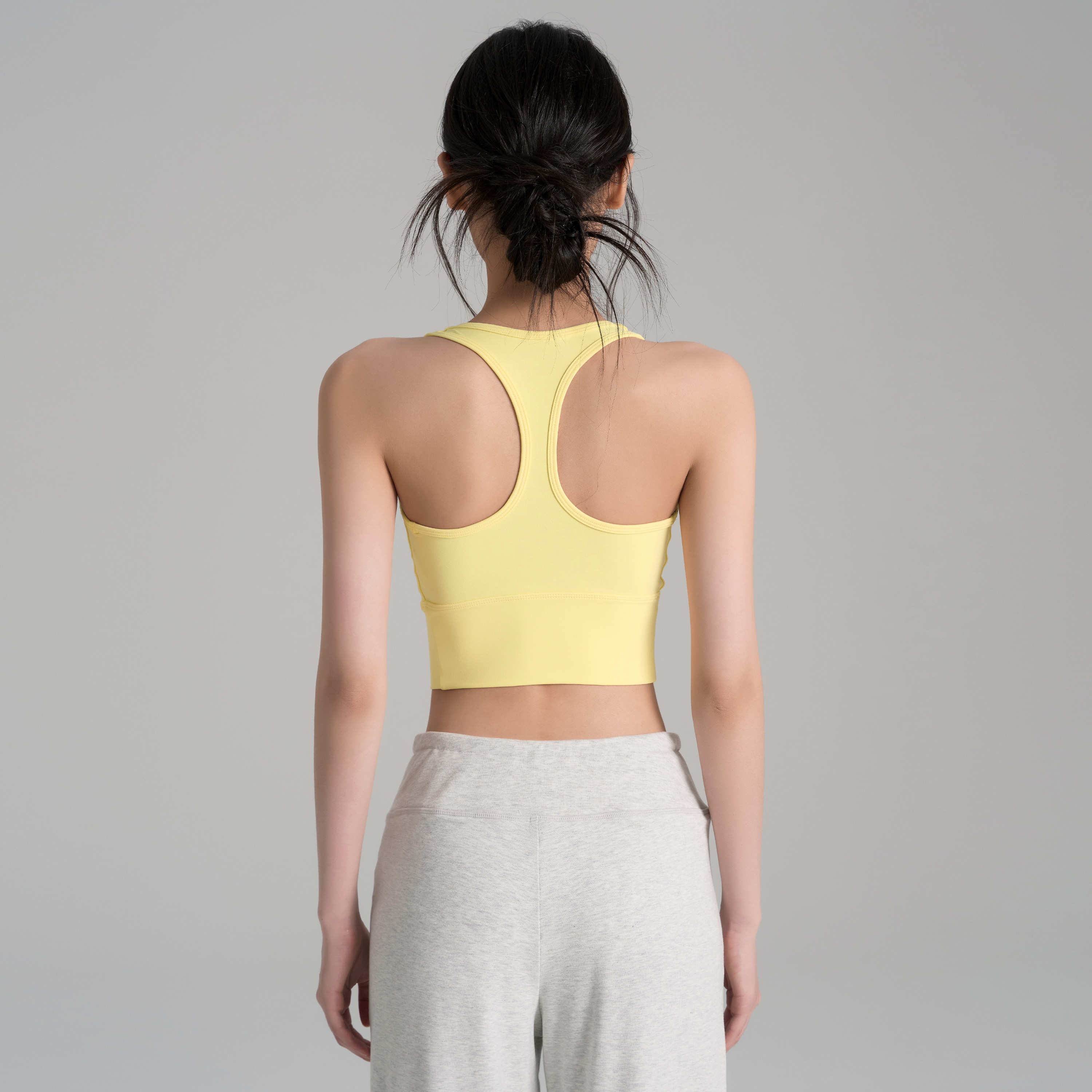 岚纹高强度一体式运动内衣跑步防震聚拢健身文胸工字背瑜伽背心女