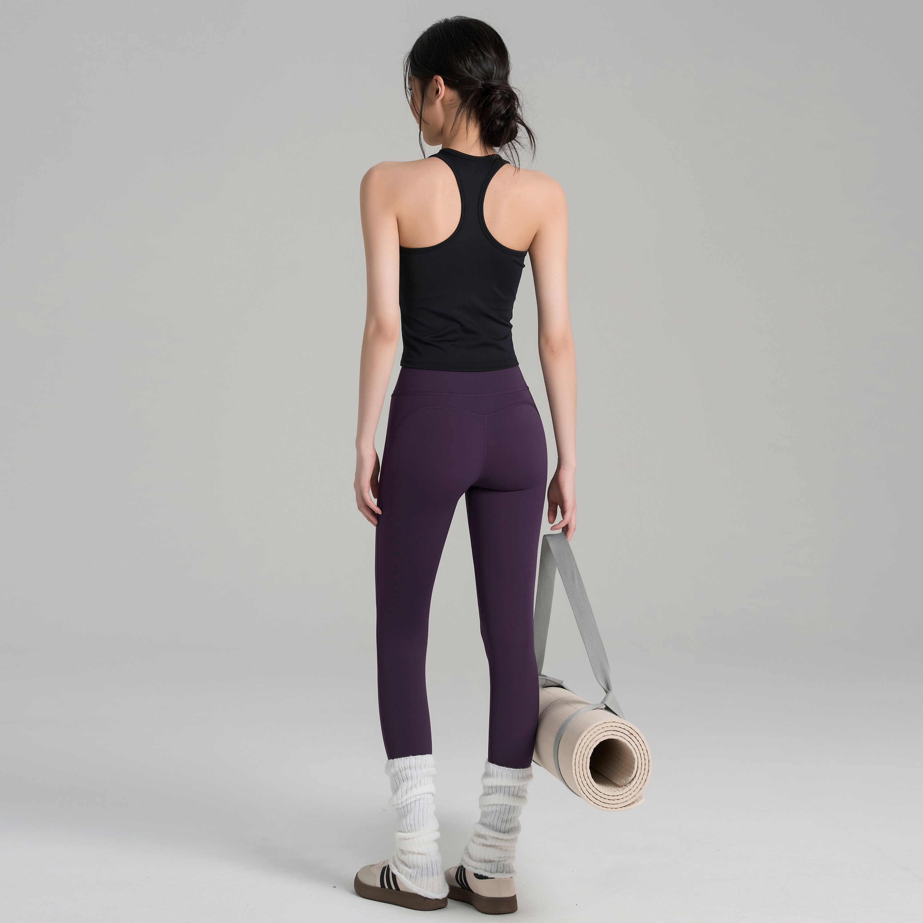 岚纹含胸垫防震瑜伽服背心普拉提训练跑步工字运动内衣女健身上衣,运动/瑜伽/健身/球迷用品,瑜伽背心,淘宝优惠券,粉丝福利购,淘宝优惠卷