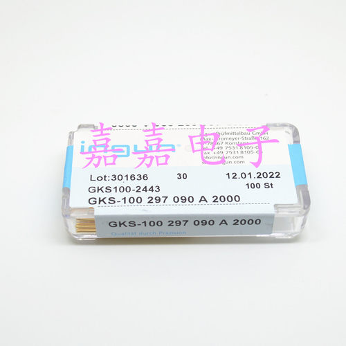 英钢针GKS100 297 090A2000（钝切尖头）1.37mm测试探针